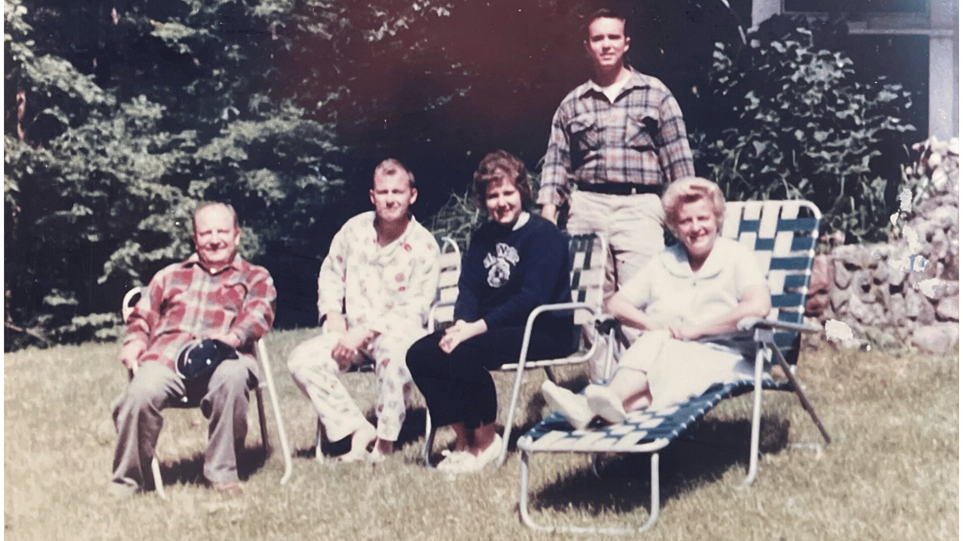 Schliesmann family at the Birchwood property