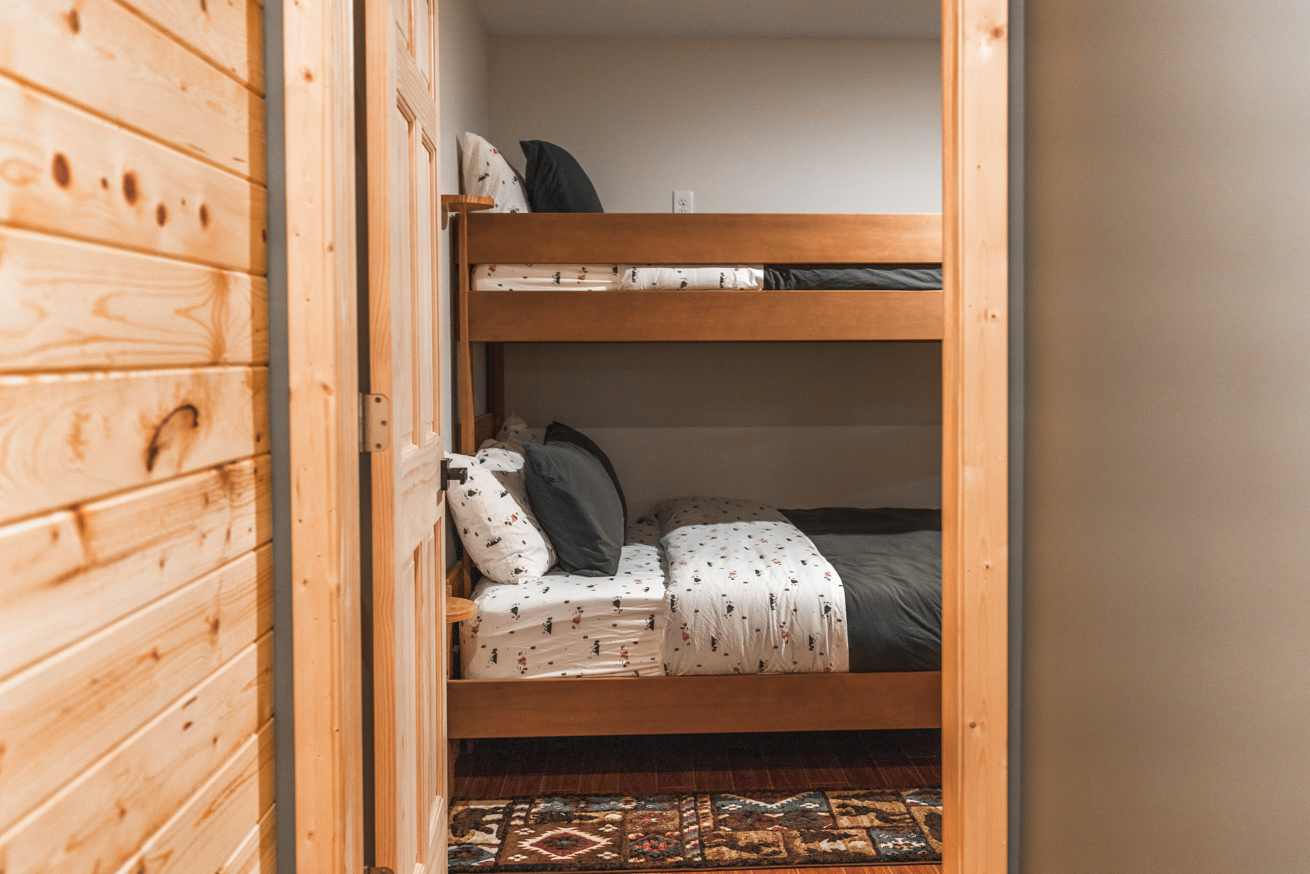 Basement & Bunk Room at Nick Lake Lodge