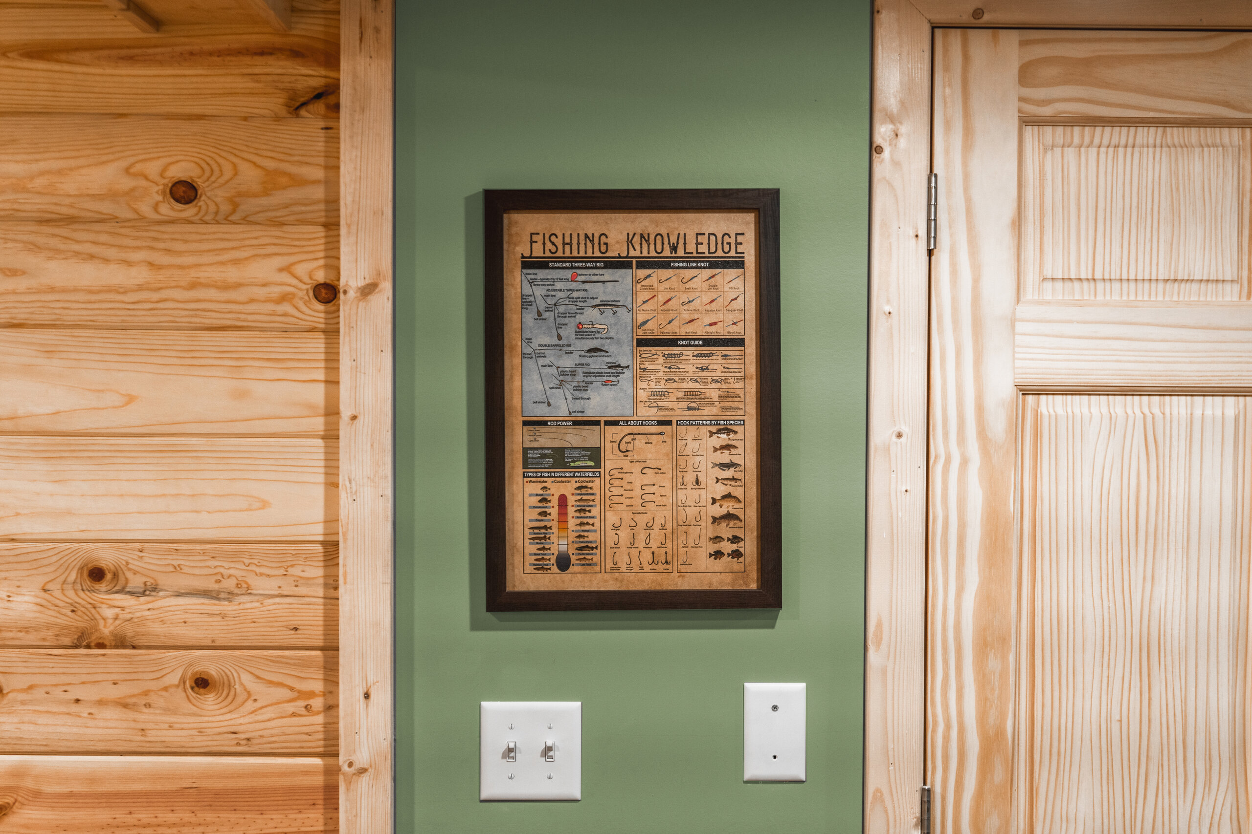 Basement & Bunk Room at Nick Lake Lodge