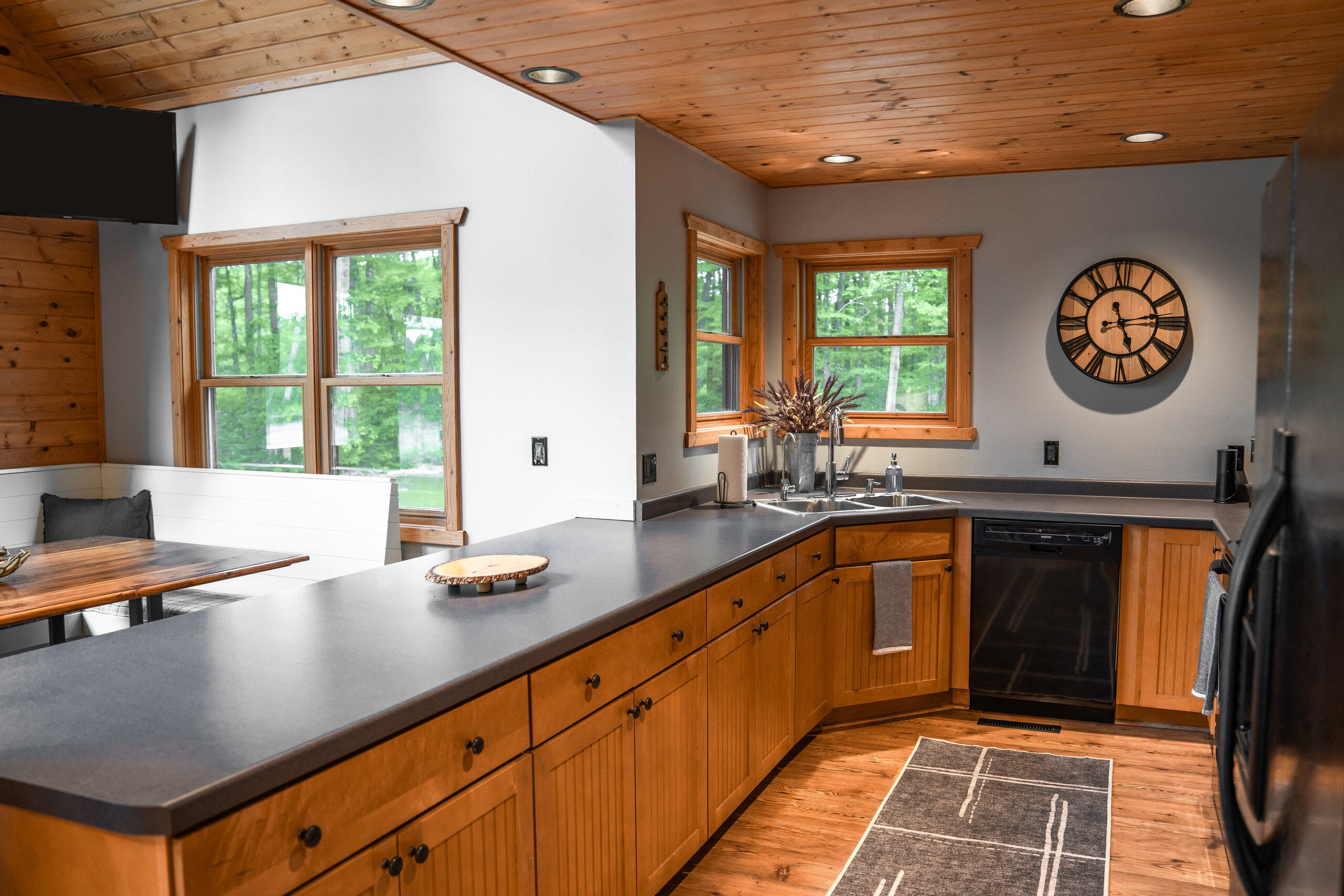 Kitchen at Nick Lake Lodge