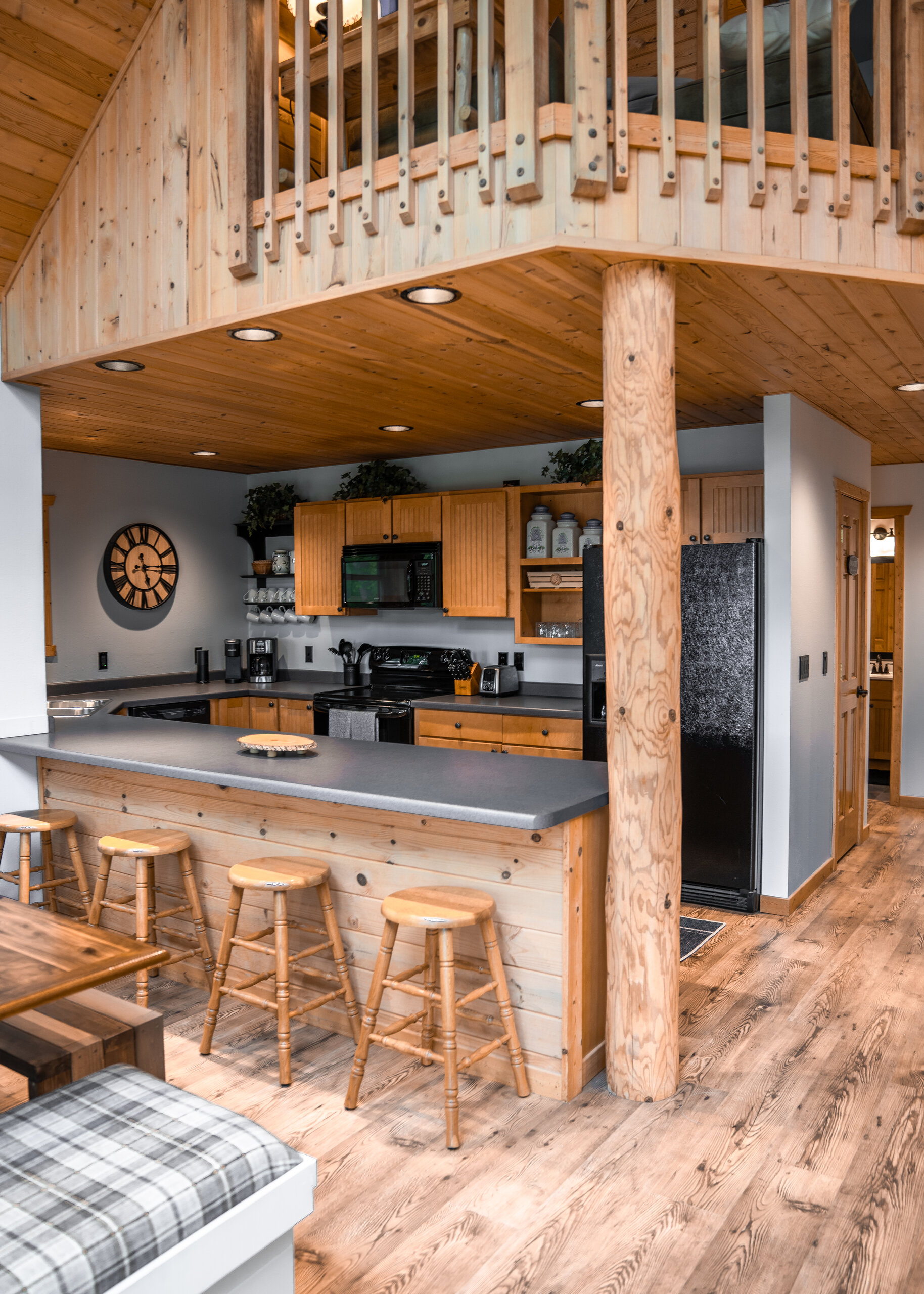 Kitchen at Nick Lake Lodge