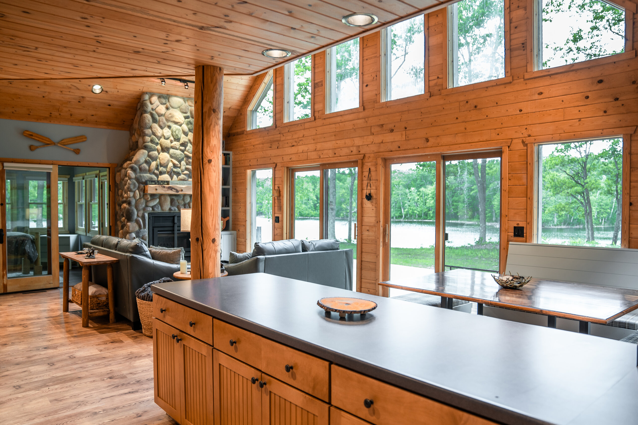 Kitchen at Nick Lake Lodge