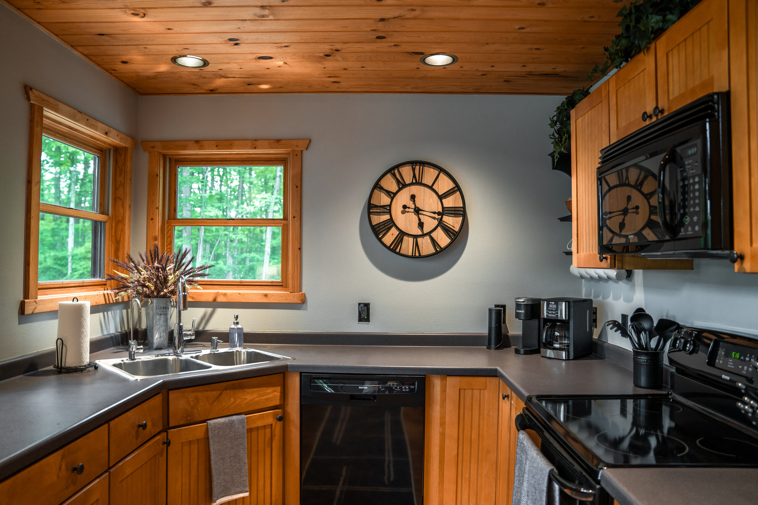 Kitchen at Nick Lake Lodge